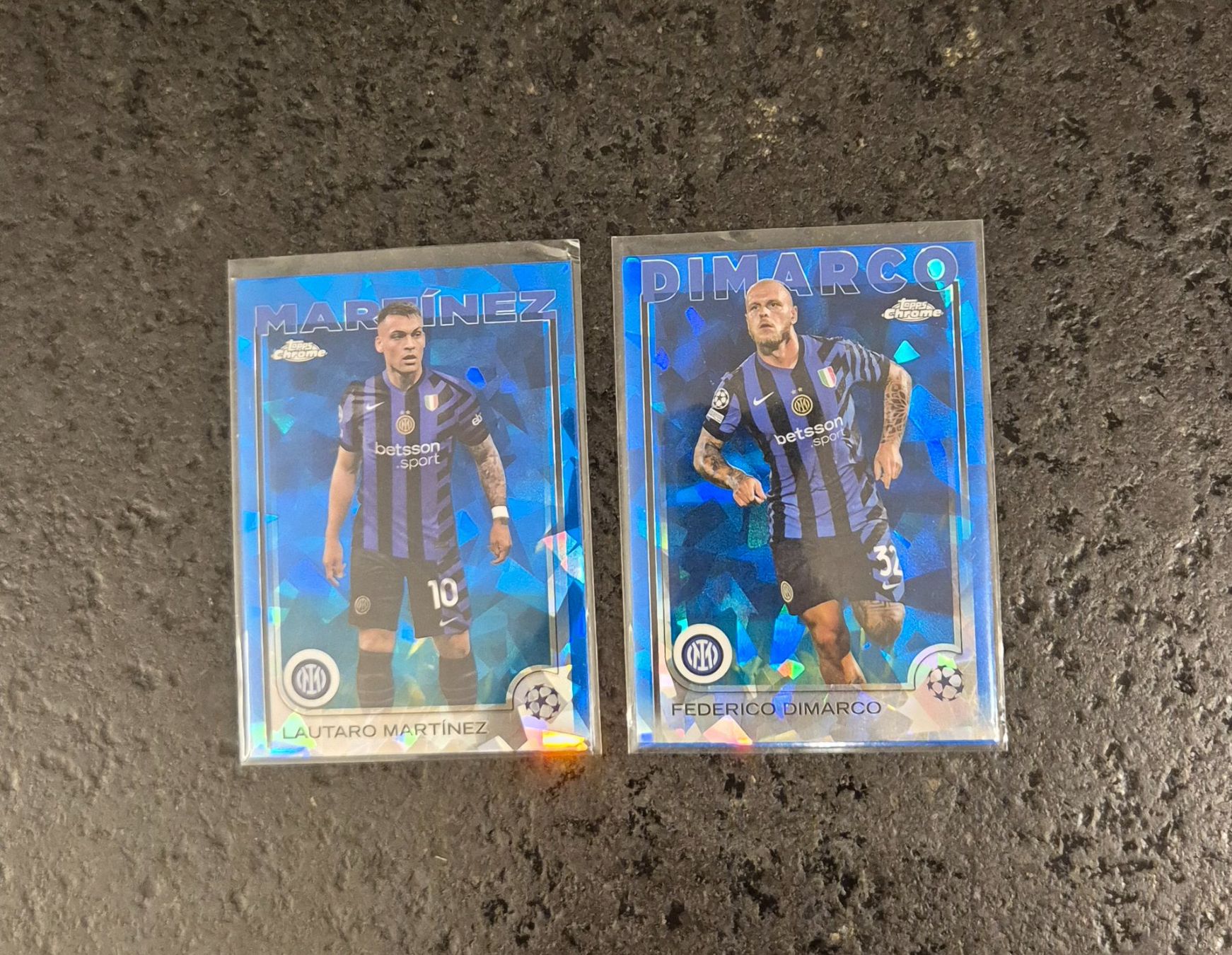Topps Sammelbilder & Trading cards: Martinez & Dimarco - Inter Milan - Topps – Neu (gemäss Beschreibung) aus Burg AG von Danoe