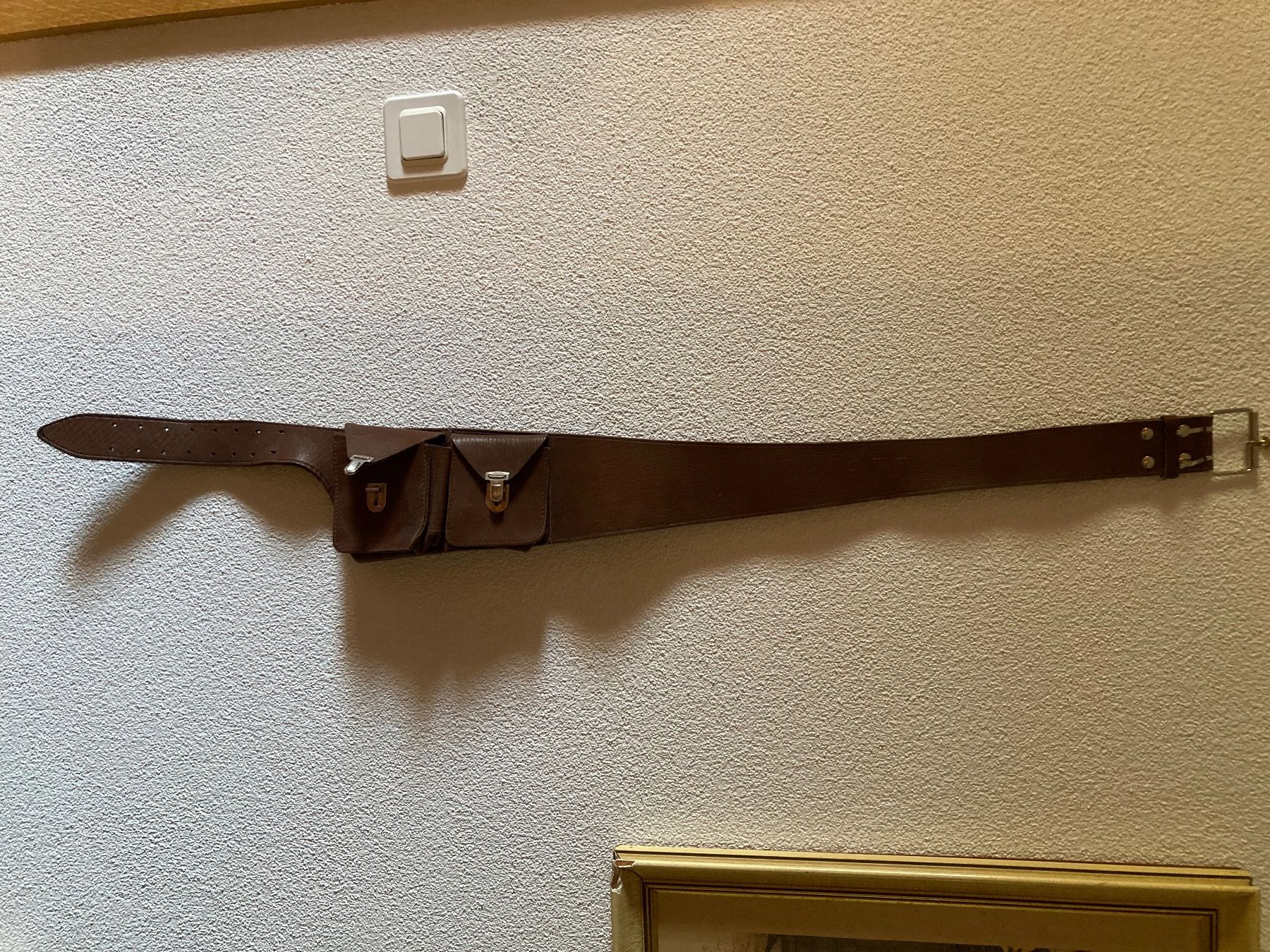 Cinture: Ledergürtel mit zwei Taschen – Usato da Grasswil venduto da Maria054 4