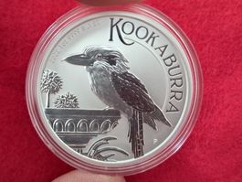 KOOKABURRA 1 OZ UNZE 2022 SILBERMÜNZE SILBER 999 Australien