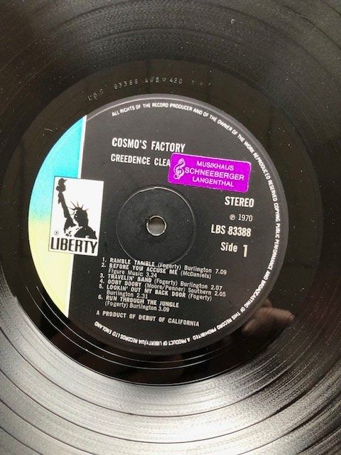 Schallplatten: Creedence Clearwater Revival – Gebraucht aus Aarwangen von Jukebox3 5