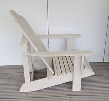 Adirondack chaise de jardin couleur gris très clair