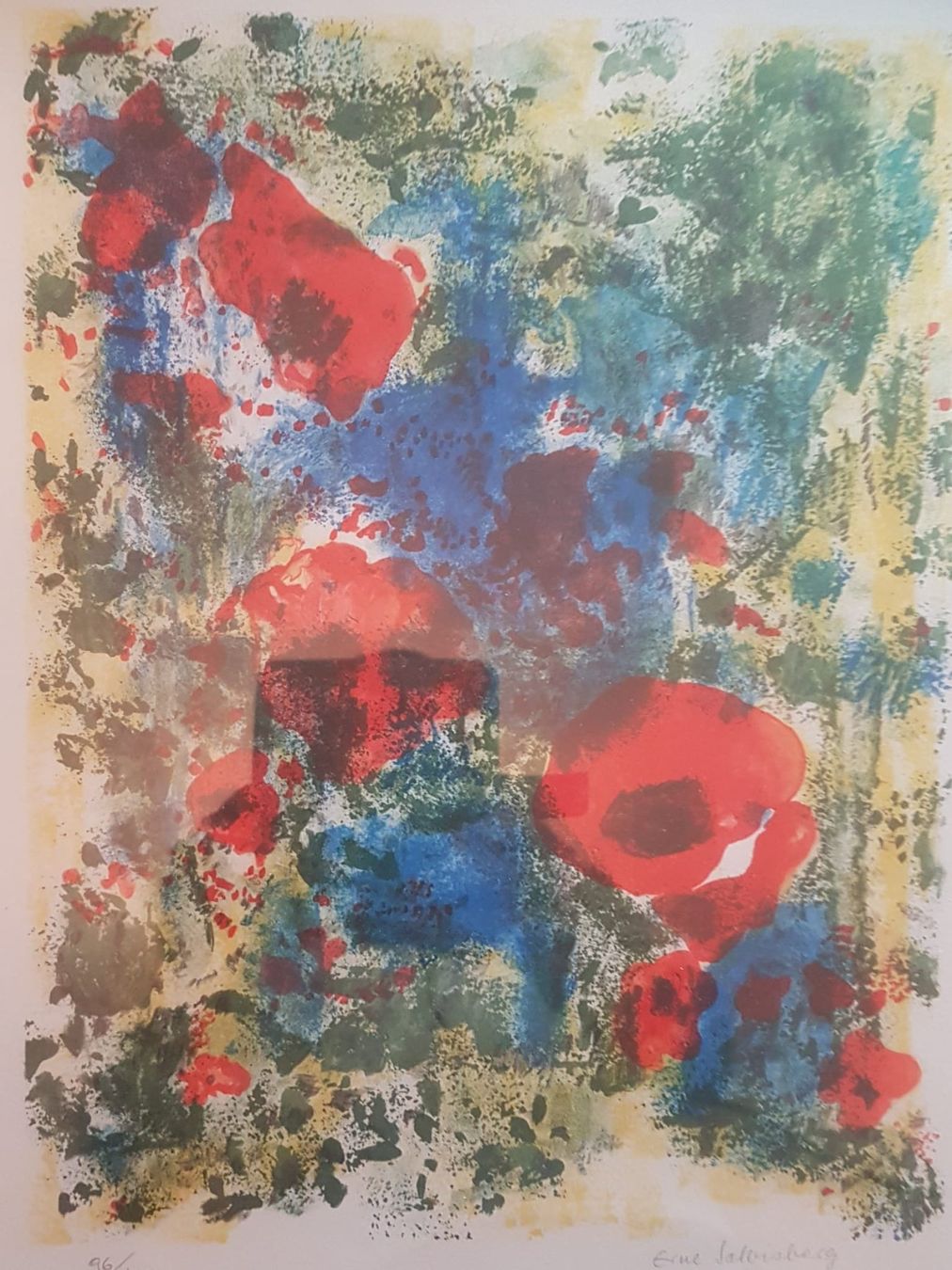 Arts picturaux & lithographies: Farb lithographie Signiert – Neuf (Voir description) à zurich par Skauktion 1