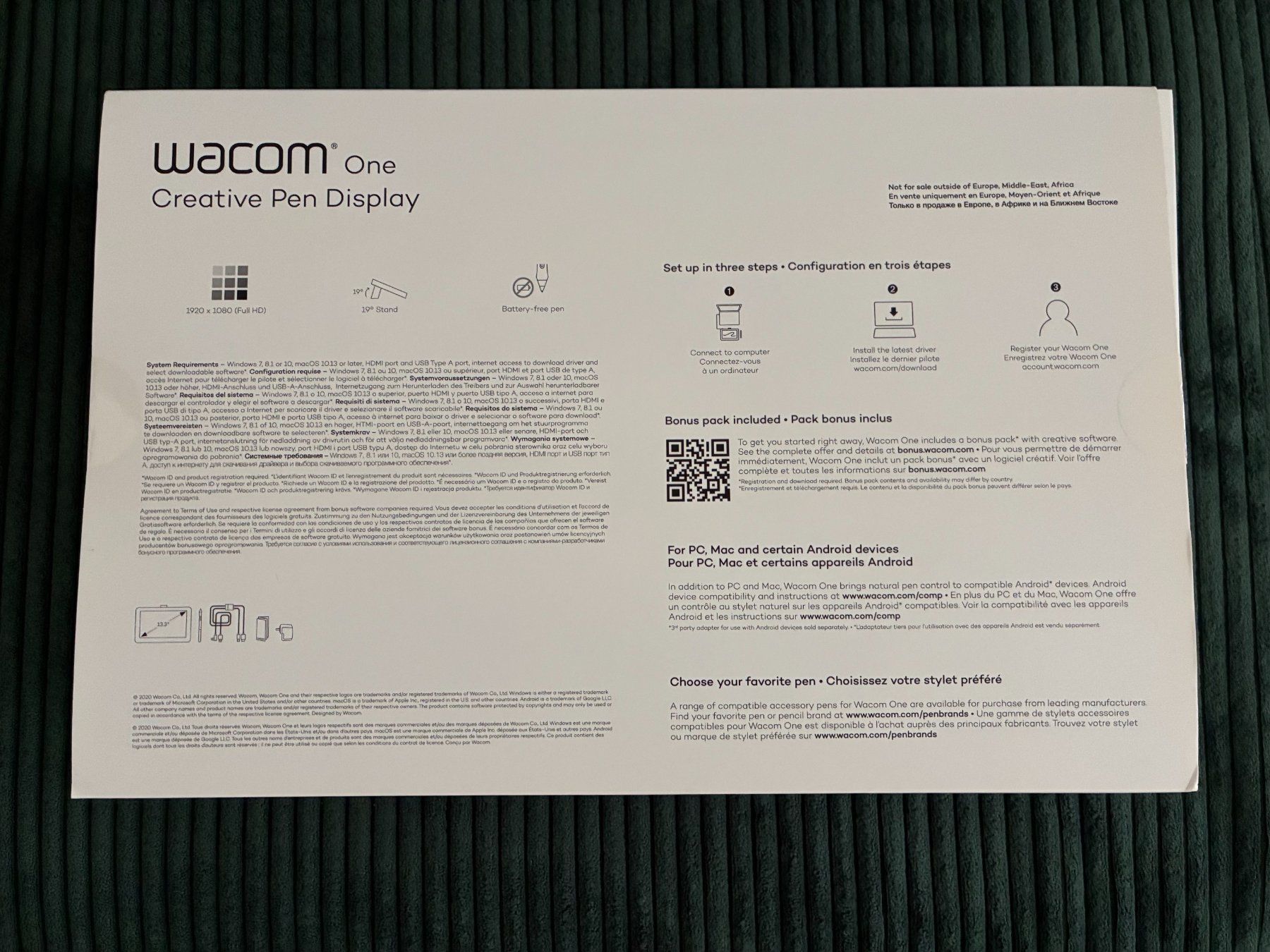 Wacom Tablet PC: Wacom One Pen Display – Gebraucht aus Zürich von Beni_Weber 3