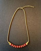 Elegantes Collier mit Zwischenteil – Top Zustand!