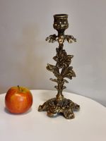 Dekorativer Kerzenhalter Barockstil Blumenmotiv