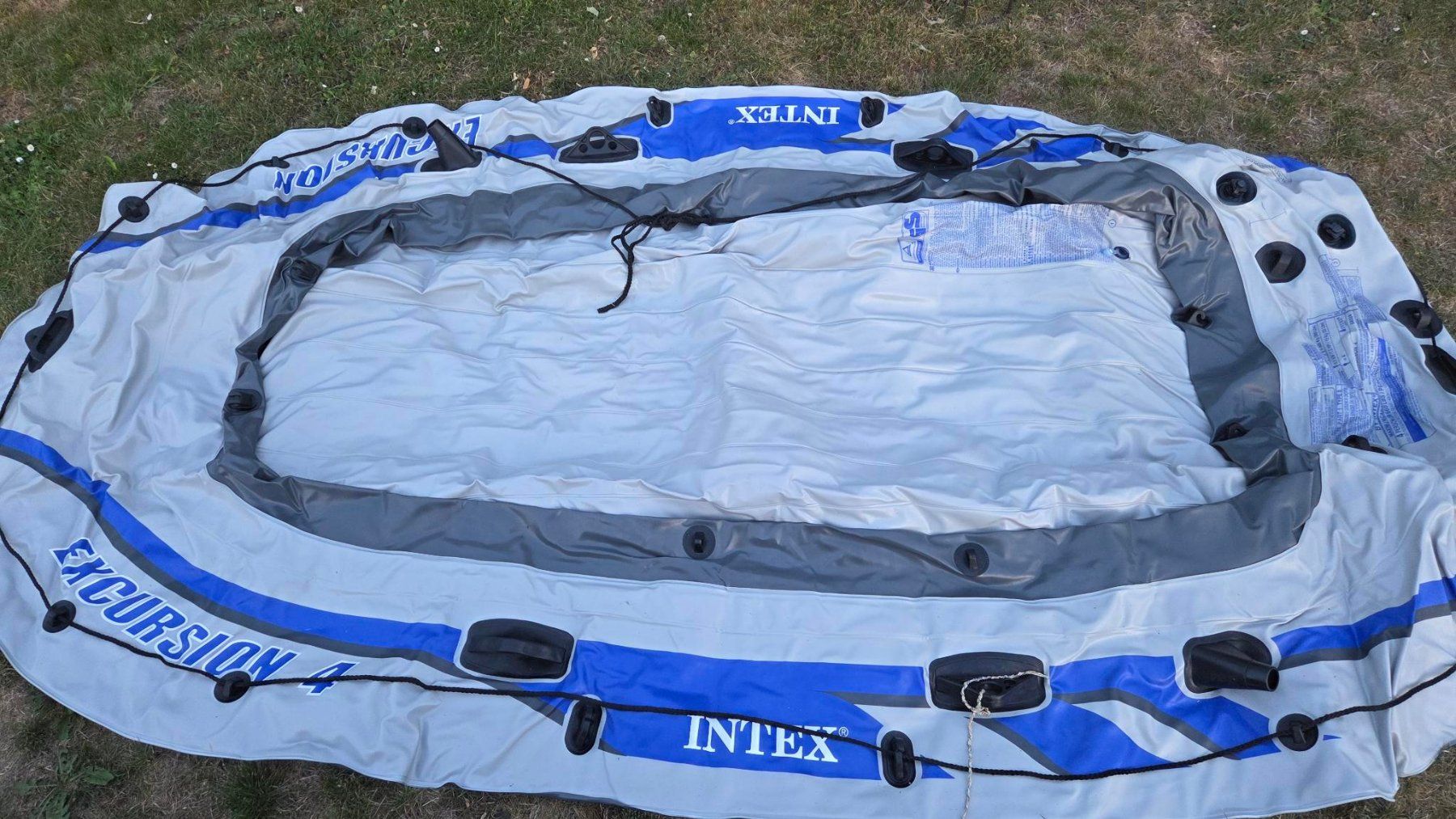 Boote: Schlauchboot Intex Exkursion 4 - 4 Personen – Gebraucht aus Dorf von Jea1900 1
