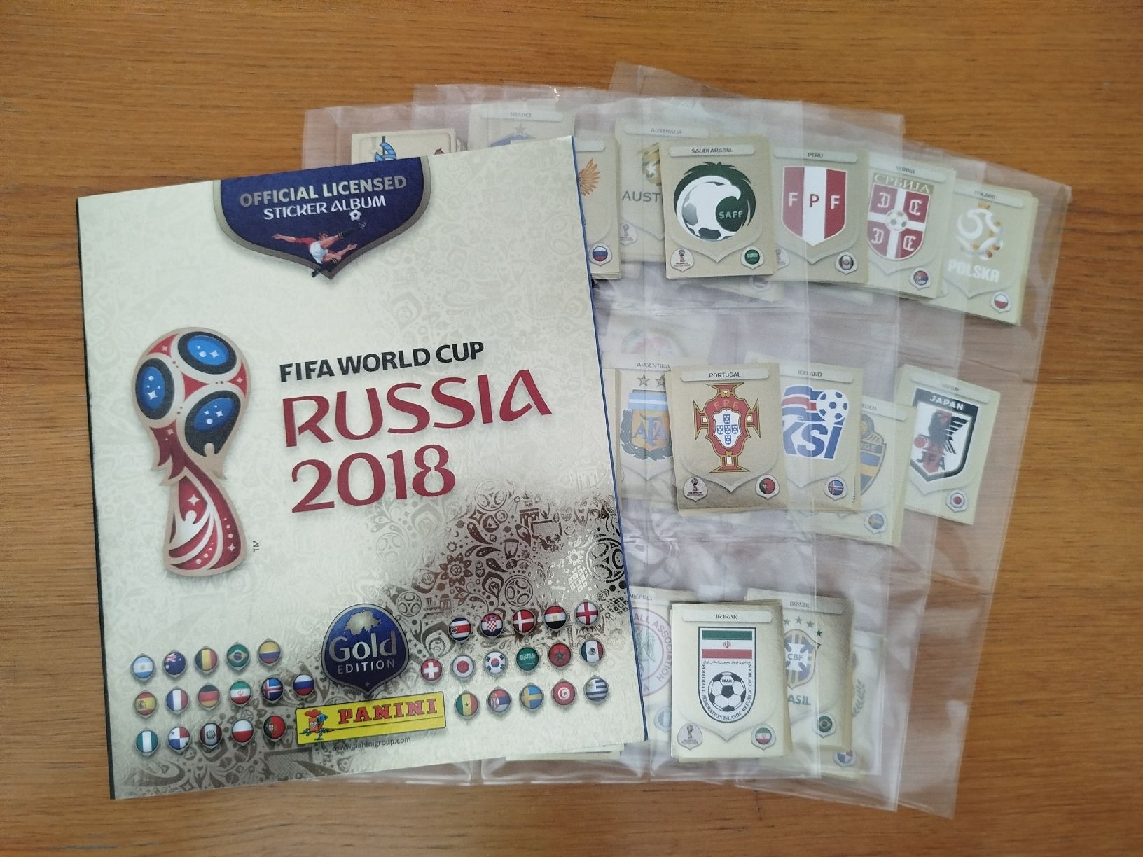 Panini Carte collezionabili: Panini WM18 Leeralbum+loses Sticker Set+Update – Nuovo (secondo la descrizione) da Wettingen venduto da mirna04