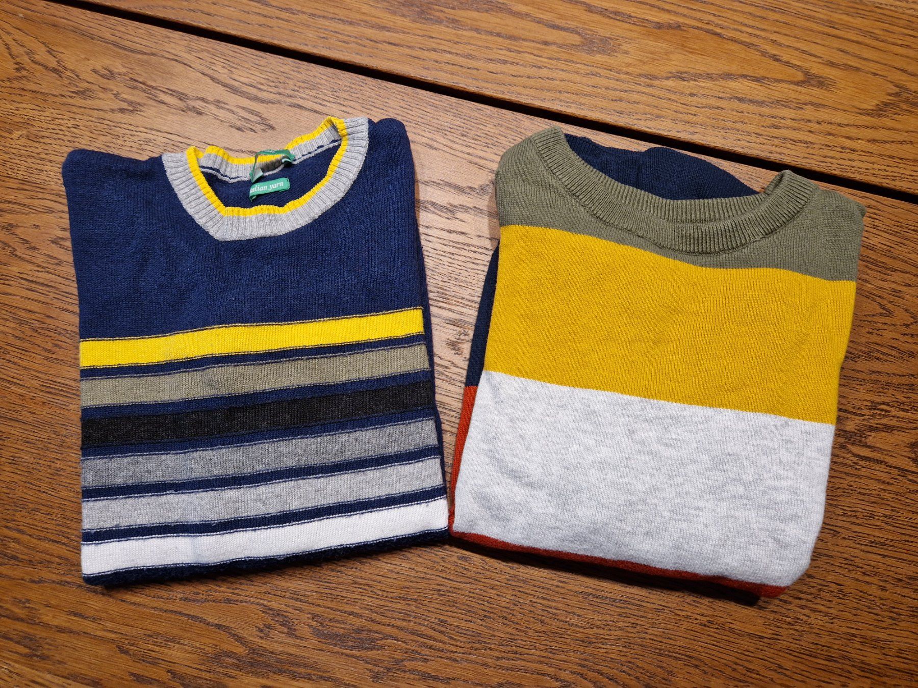 Benetton Maglioni & Felpe: Pullover 2 Stück Gr. 128 1x Benetton – Usato da Davos-Dorf venduto da Bpelikan