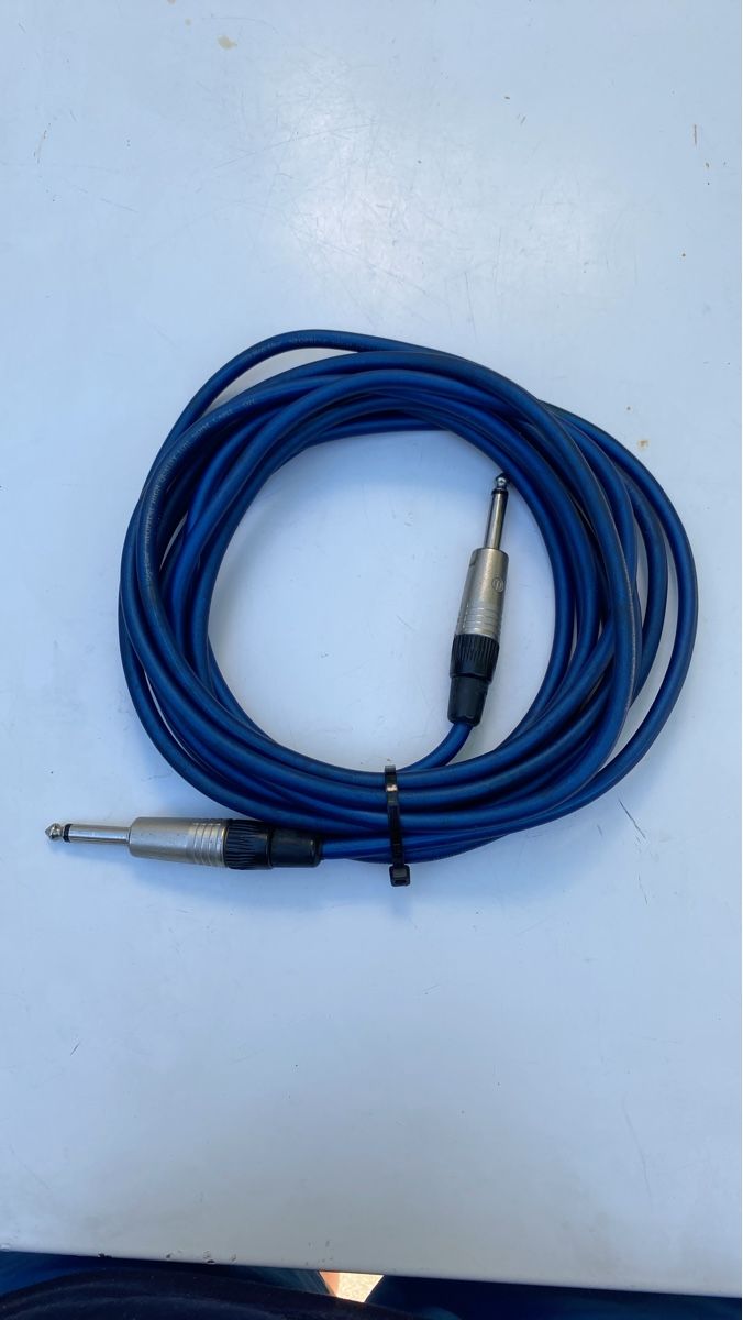 Cavi: Câble jack mono audio professionnel bleu 5m – Usato da Lommiswil venduto da Labruce
