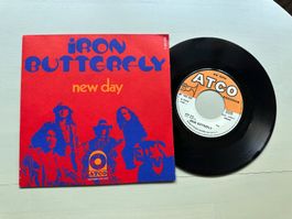 IRON BUTTERFLY rare New Day Single 70's Kult Progressive