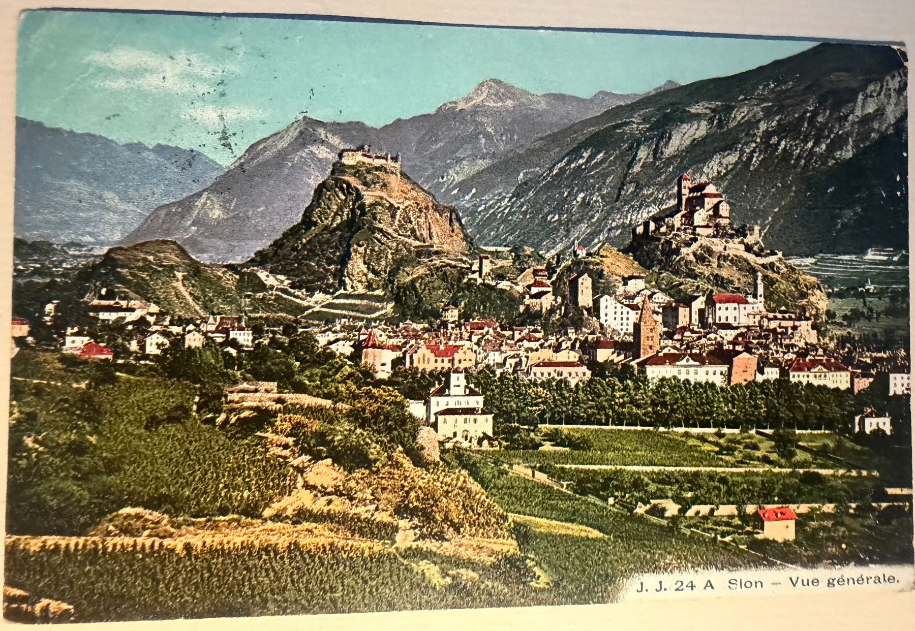 Cartes postales: SION - Generalansicht  - Ansichtskarte – D'occasion à Tegerfelden par siebenmacky