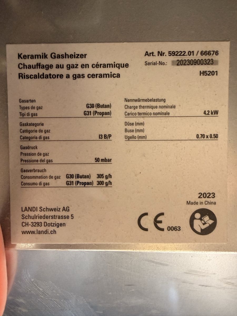 Radiatori: Keramik Gasheizer ( Landi )  – Usato da Elgg venduto da nauma05 2