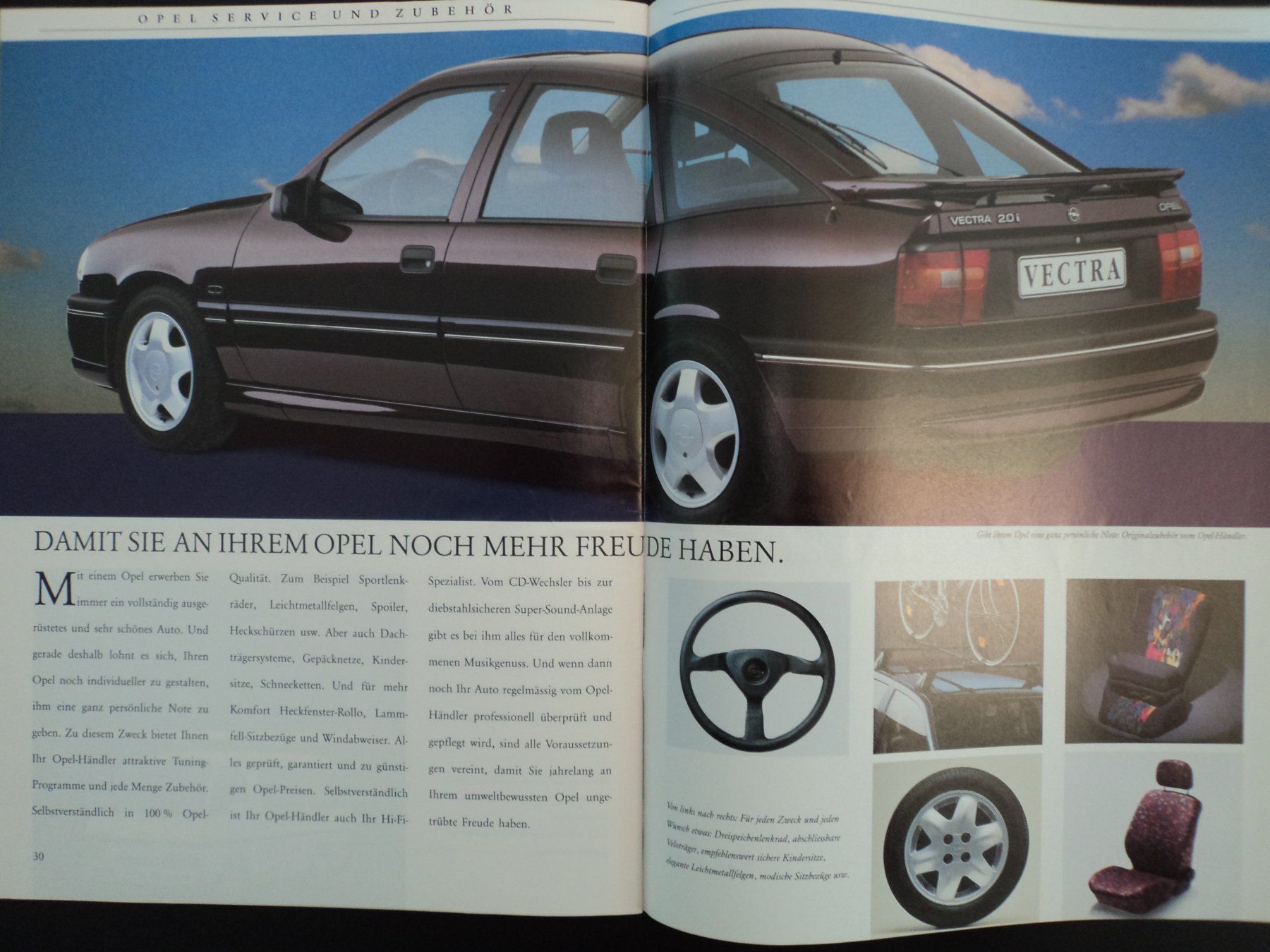 Opel Documenti: Prospekt Opel Panorama 1993 – Usato da Schwarzenburg venduto da modelCARama 9