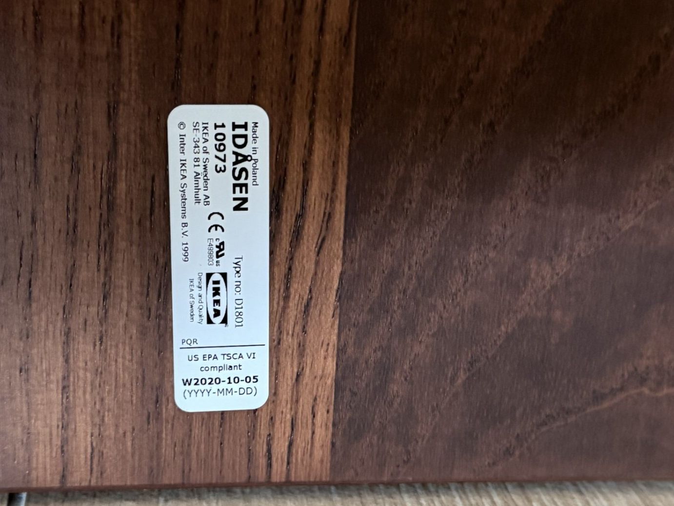 Ikea Scrivanie: Plateau de bureau IKEA 160x80 – Usato da Saulcy venduto da poutssy 2
