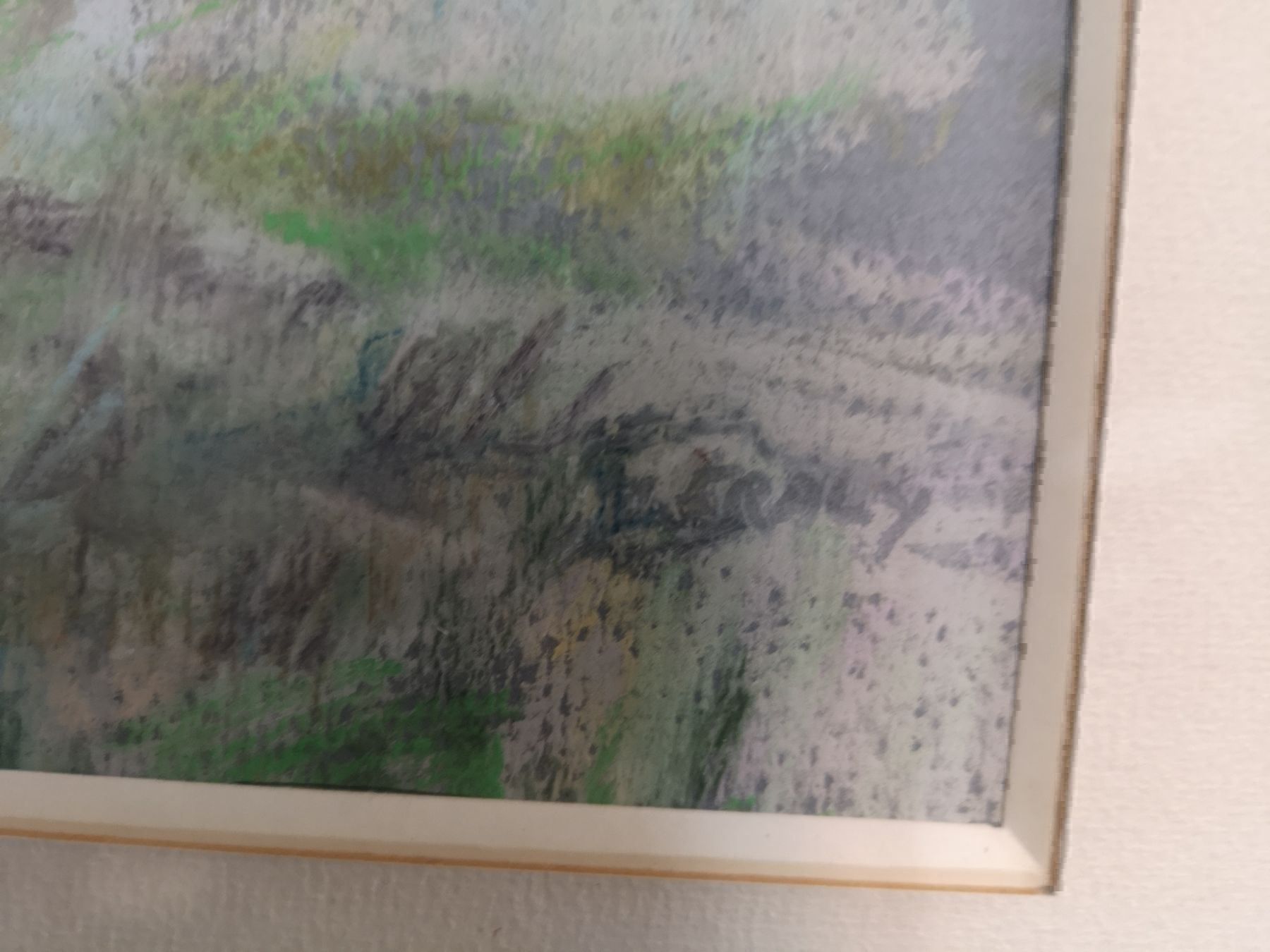 Dipinti: PASTEL SIGNÉ SOUS PLEXIGLAS – Usato da Genève venduto da Qanil77 2