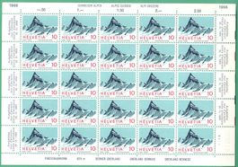Bogen 1966   Finsteraahorn   postfrisch     Bogen C 1