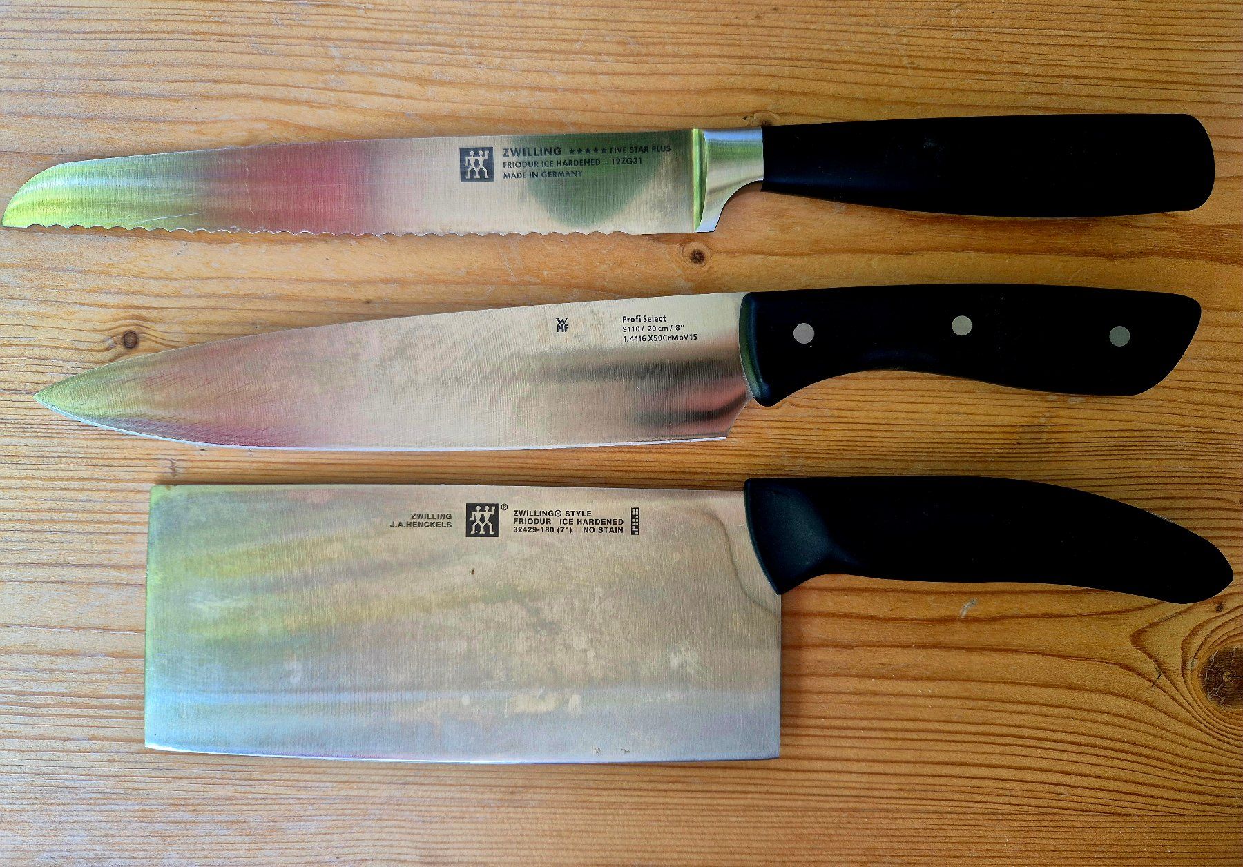 WMF Küchenmesser: WMF Zwilling Kochmesser Profi Brotmesser – Gebraucht aus Arlesheim von Mamamarie