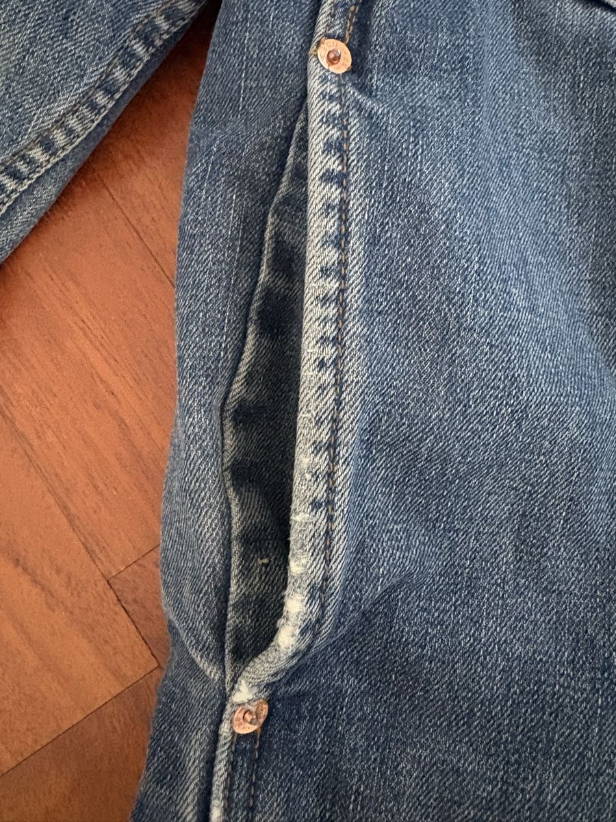 Levi's Giacche: Vintage Levi's Jeansjacke mit Teddyfutter L – Usato da zürich venduto da Fourstar0 2