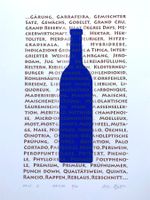 Artwine 5, Jürg Widmer, Siebdruck