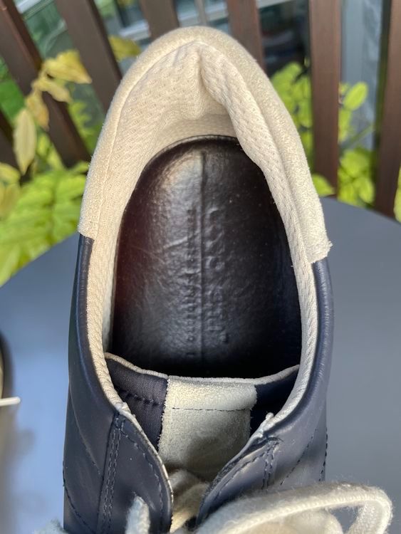 Ecco Scarpe da uomo: Herren Leder Sneakers Ecco Denmark blau, Grösse 43 – Usato da Ennetbaden venduto da miboo 5