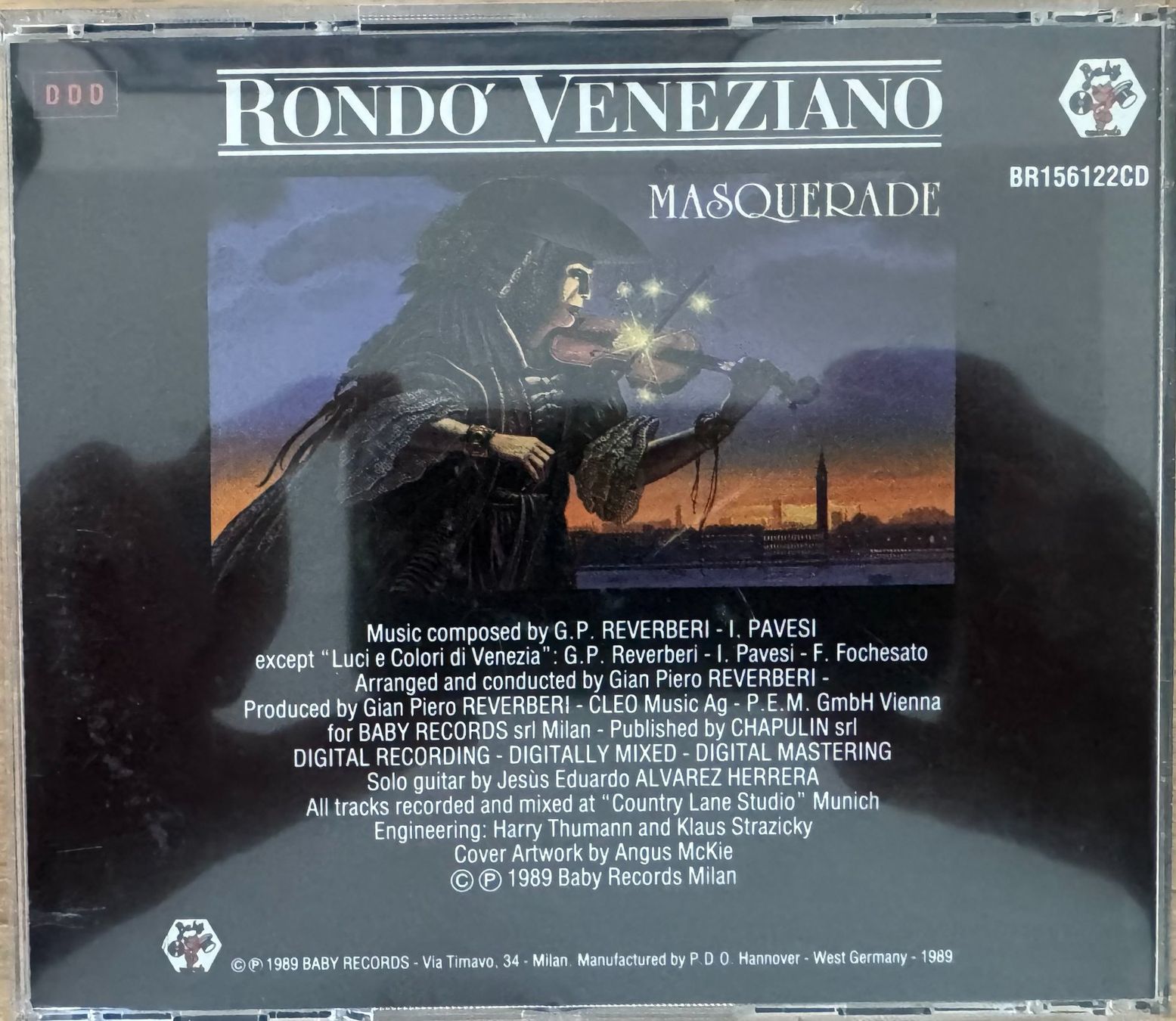 CD: Rondo Veneziano: Masquerade – Usato da Zürich venduto da recordman01 1