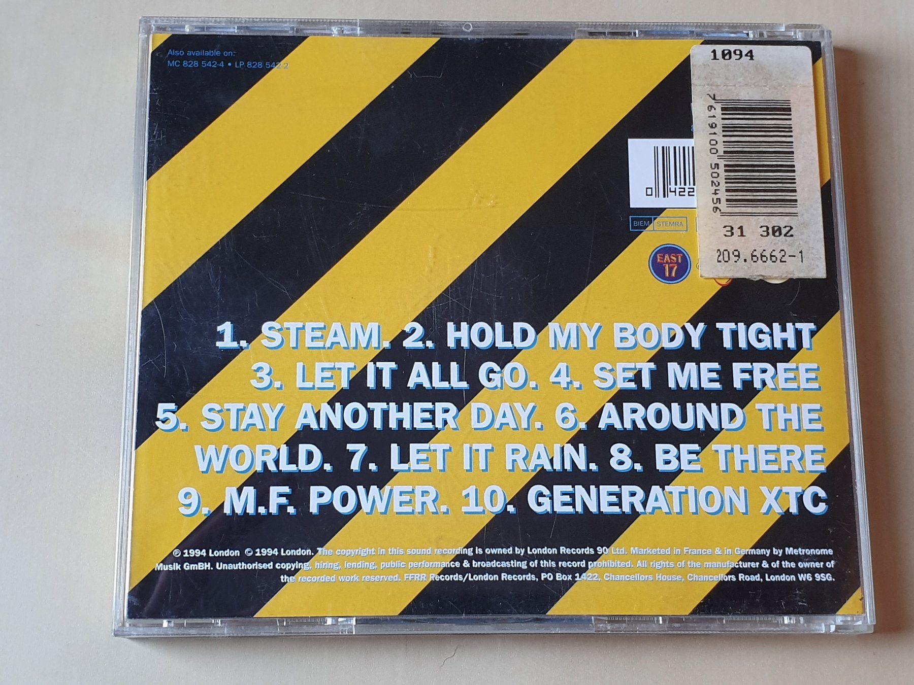 CDs: East 17 Steam – D'occasion à Stansstad par collectorsshop 1