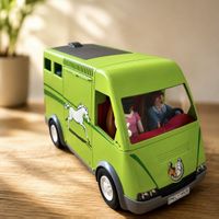  Playmobil Pferdeanhänger mit Figuren und Zubehör