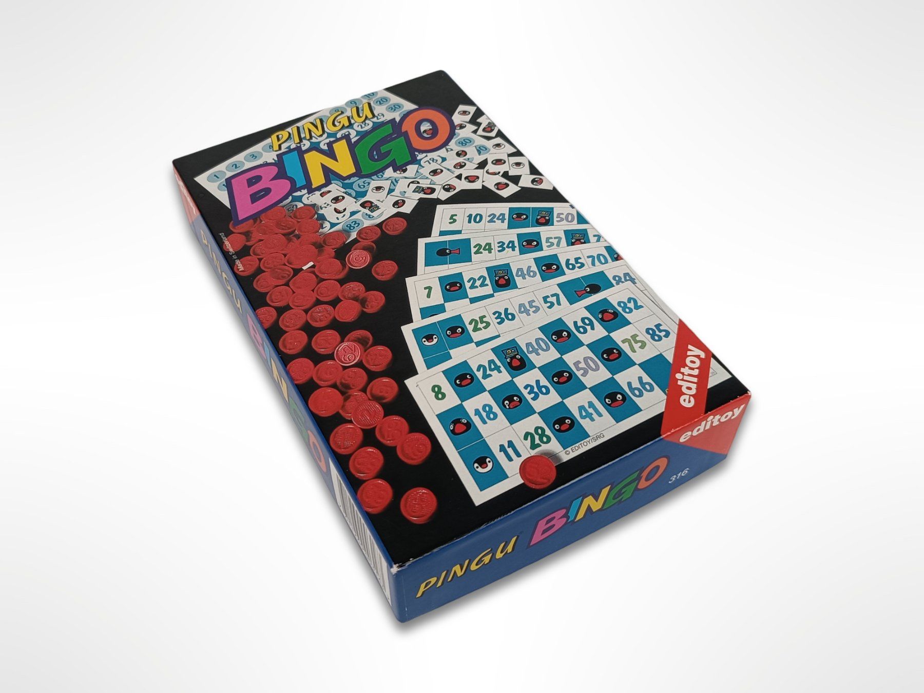 Spiele: EDITOY Pingu Bingo Spiel – Gebraucht aus Suhr von Restwert_Suhr 1