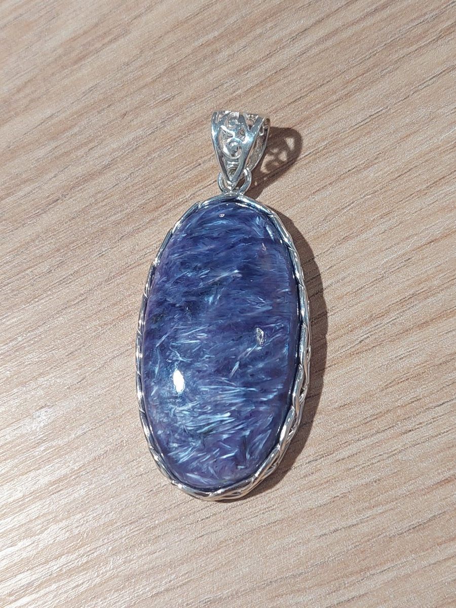 Catenine: Silber 925 Charoite Wunderschöne Massive Halskette – Nuovo (secondo la descrizione) da Givisiez venduto da dor_xb9k 5