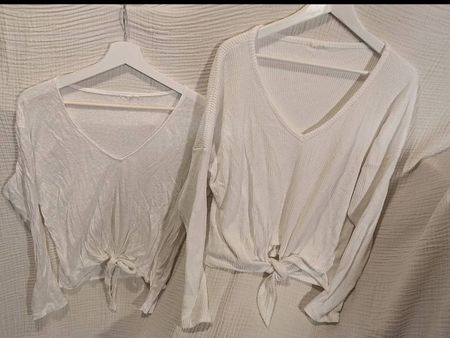 2 Pullover zum Knüpfen Grösse S