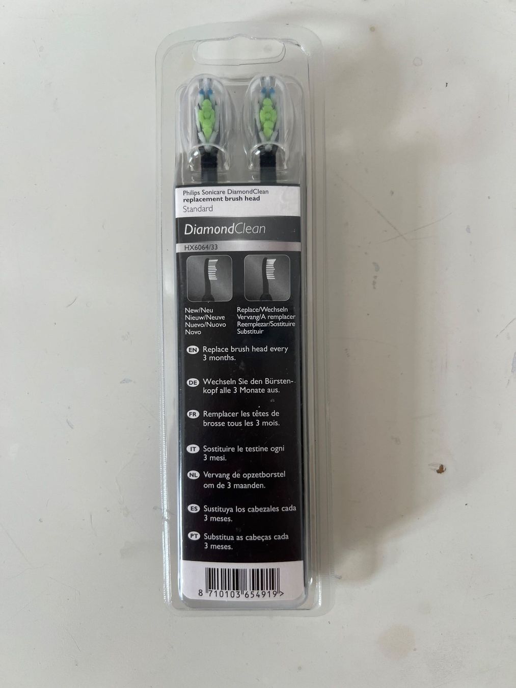 Philips Sonicare Cura dei denti: Philips Sonicare DiamondClean Bürstenköpfe Schwarz, 4 Stk – Nuovo e nell'imballaggio originale da Zürich venduto da ost_5sdl 1