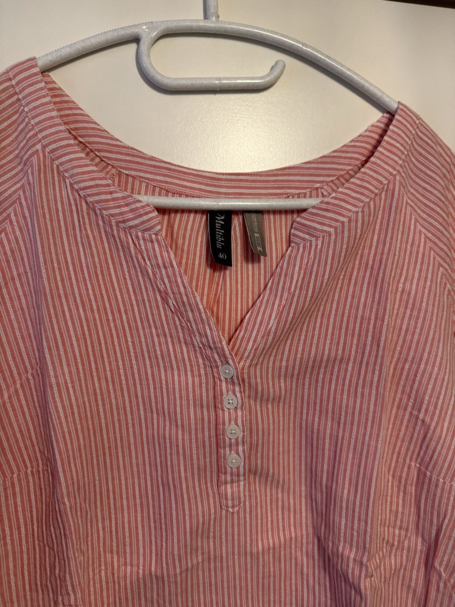 Camicette: Damen Bluse Gr.40 Bio Baumwolle – Usato da Pfungen venduto da Outlet64 1