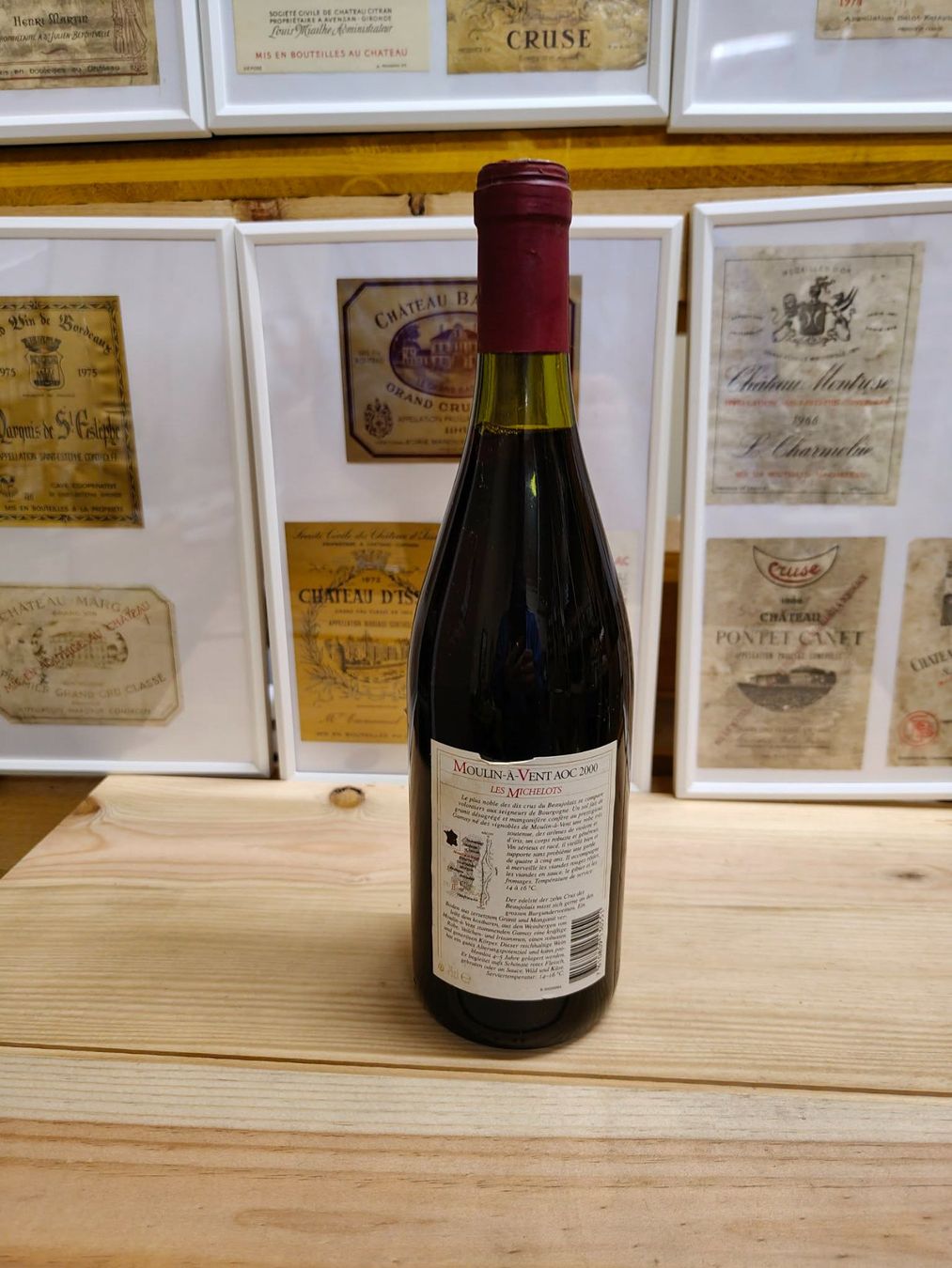 Vino: 2000 MOULIN-A-VENT LES MICHELOTS – Nuovo e nell'imballaggio originale da Münchenstein venduto da weinundspirituosen 2