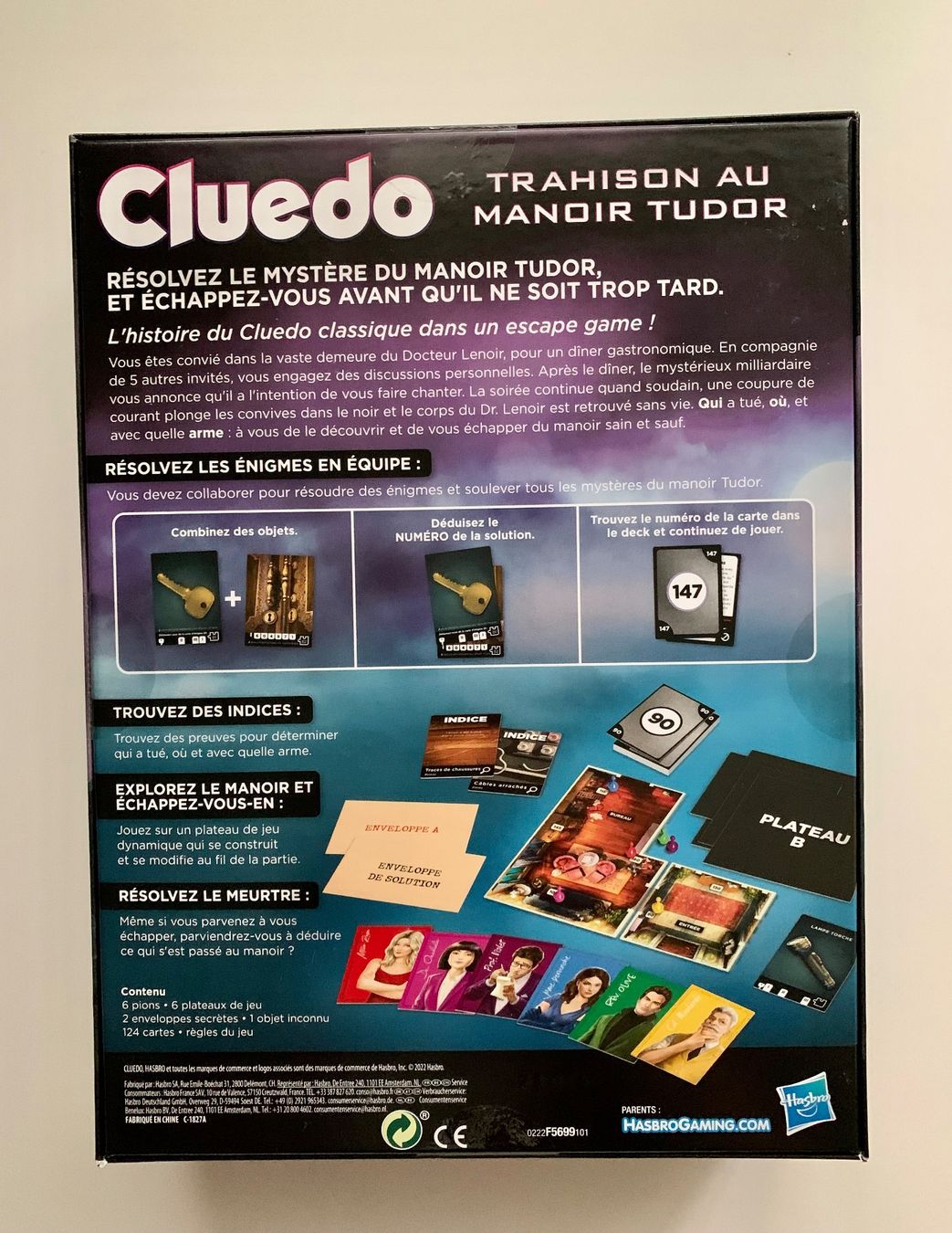 Hasbro Spiele: Cluedo Trahison au Manoir Tudor – Neu und originalverpackt aus Thalwil von mar_pvv8 1