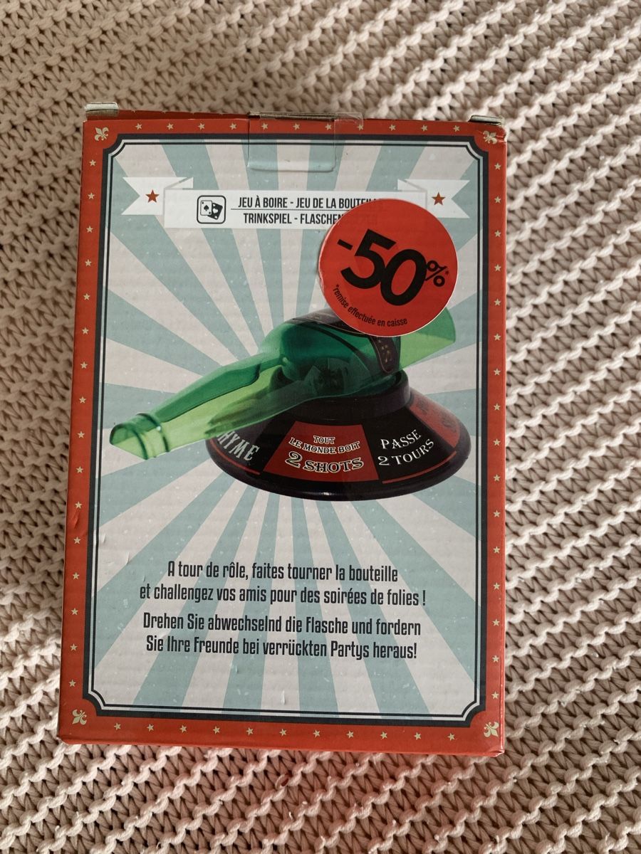 Giochi: Jeu de soirée la bouteille – Nuovo e nell'imballaggio originale da Montreux venduto da iizaa811