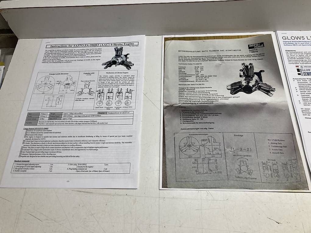 Motori: Modell-Motor Saito FA-200R3 – Usato da Nottwil venduto da Spooky13 3