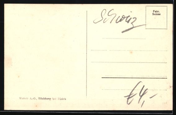Cartoline postali: AK Ragaz, Blick auf Kirche – Usato da Berlin venduto da bartko-reher 1