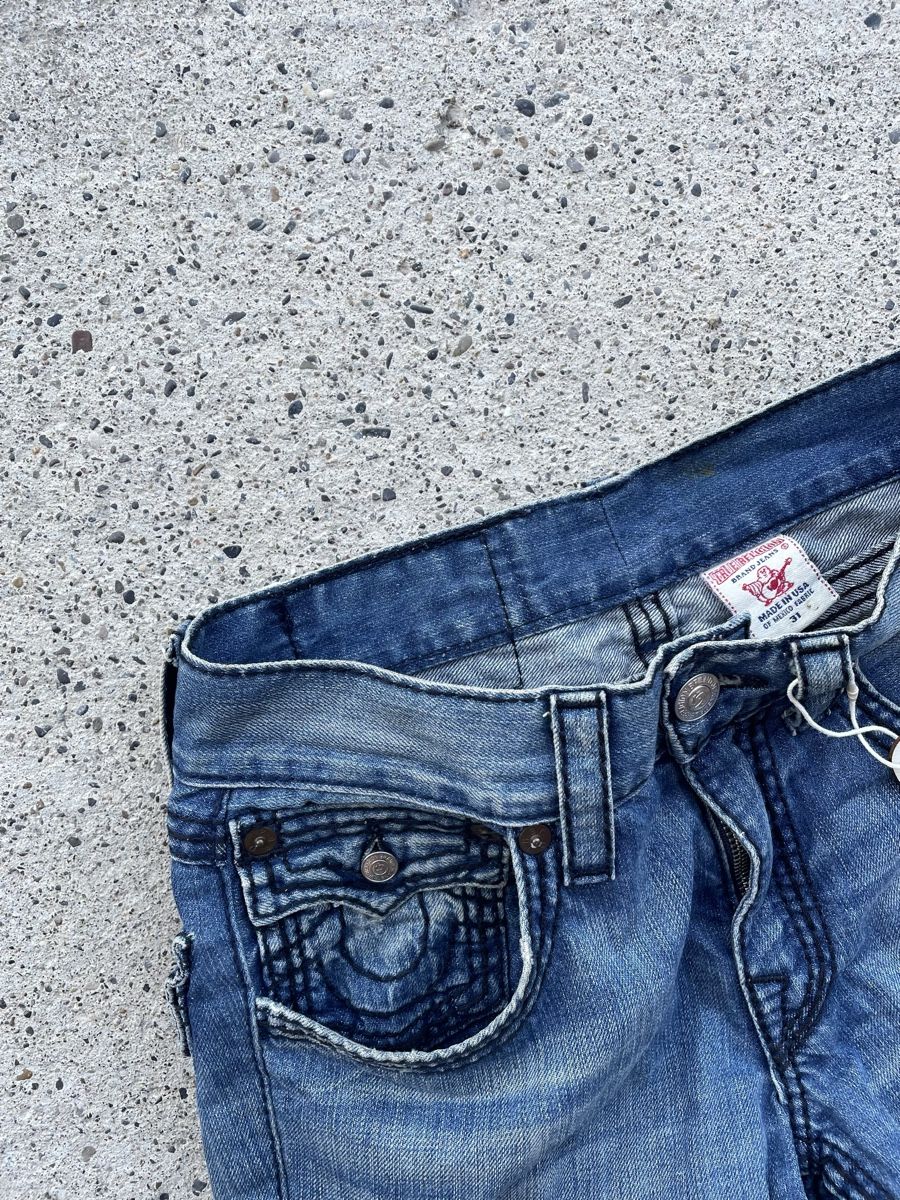 True Religion Jeans: True Religion, Bootcut baggy fit, Grösse S – Usato da Eggenwil venduto da CNSRVINTAGE 6