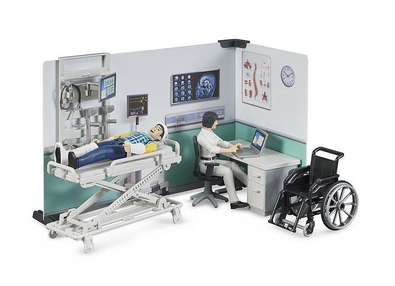 Bruder Giocattoli: Bruder 62711 Bworld Krankenstation – Nuovo e nell'imballaggio originale da Schwadernau venduto da Blueray 1