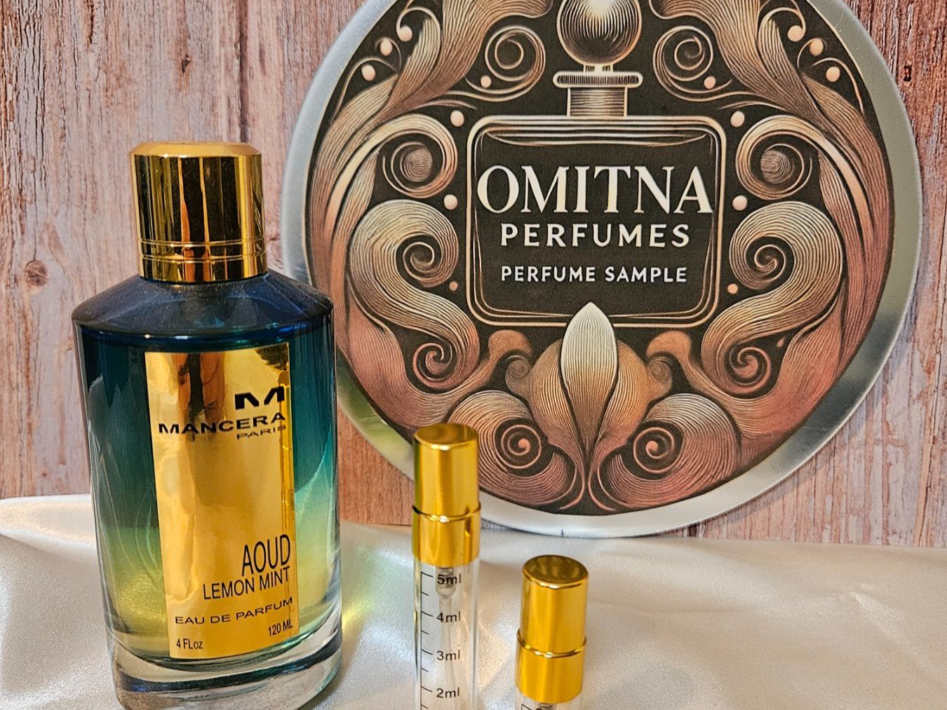 Mancera Profumi & Eau de Toilette: Aoud Lemon Mint by Mancera 2ml Abfüllung – Usato da dübendorf venduto da Omitna-Perfumes