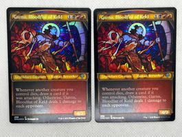 MTG Dominaria United: 2x Garna, Bloodfist of Keld Foil