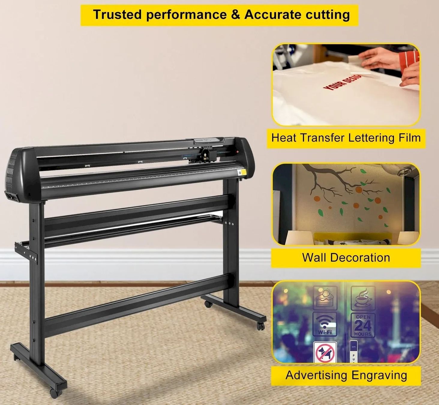 Altra tecnologia per ufficio: VEVOR Vinyl Schneideplotter 1350 mm – Nuovo e nell'imballaggio originale da Bottighofen venduto da zaap 1