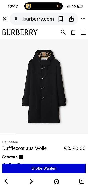 Cappotti: Burberry Dufflecoat – Usato da Schindellegi venduto da Poshanna 4