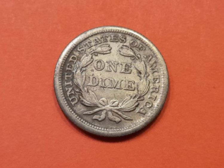 Alle Münzen: 1 Dime 1842, USA – Gebraucht aus Aarau von Reto_BA_01 1