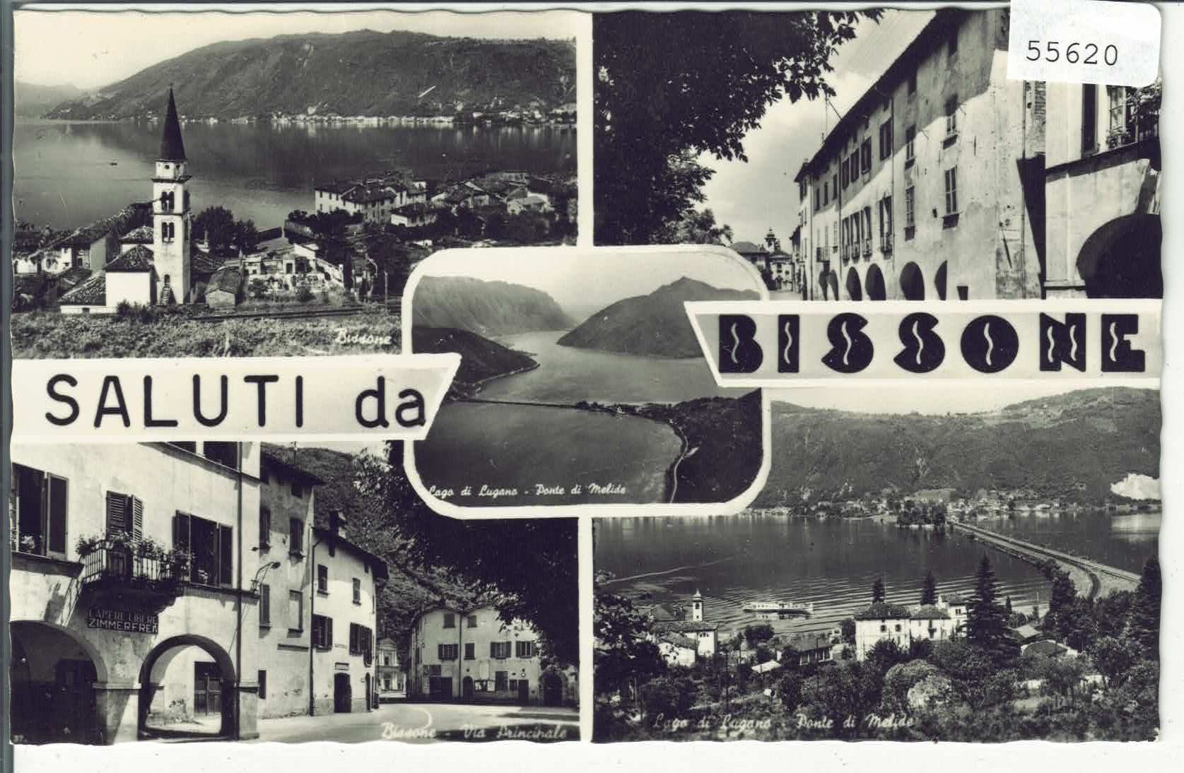 Cartes postales: Saluti da Bissone - Multiview – D'occasion à Ettingen par Kartenplanet