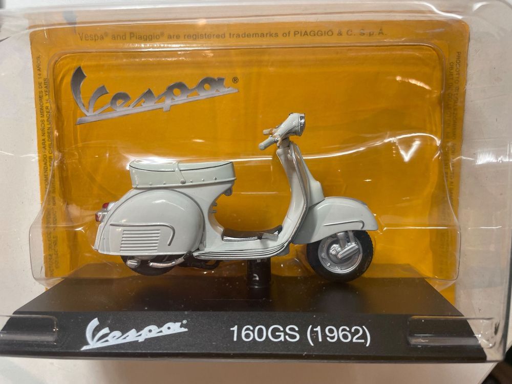 EBOND Modellino Vespa 160 1962 Scala 1:18 - Ricostruzione Dettagliata - Foto 8