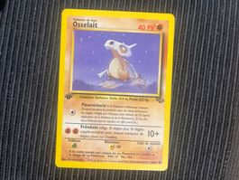 Pokemon Osselait 1.Edition Non Holo Jungle Französisch