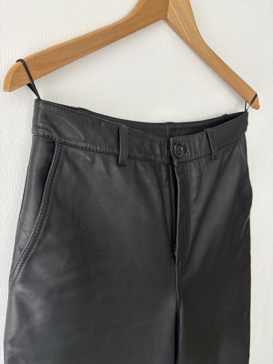 Massimo Dutti Pantaloni: Massimo Dutti Lederhose, Gr. S, neuwertig! – Usato da Zürich venduto da auto-moto 1