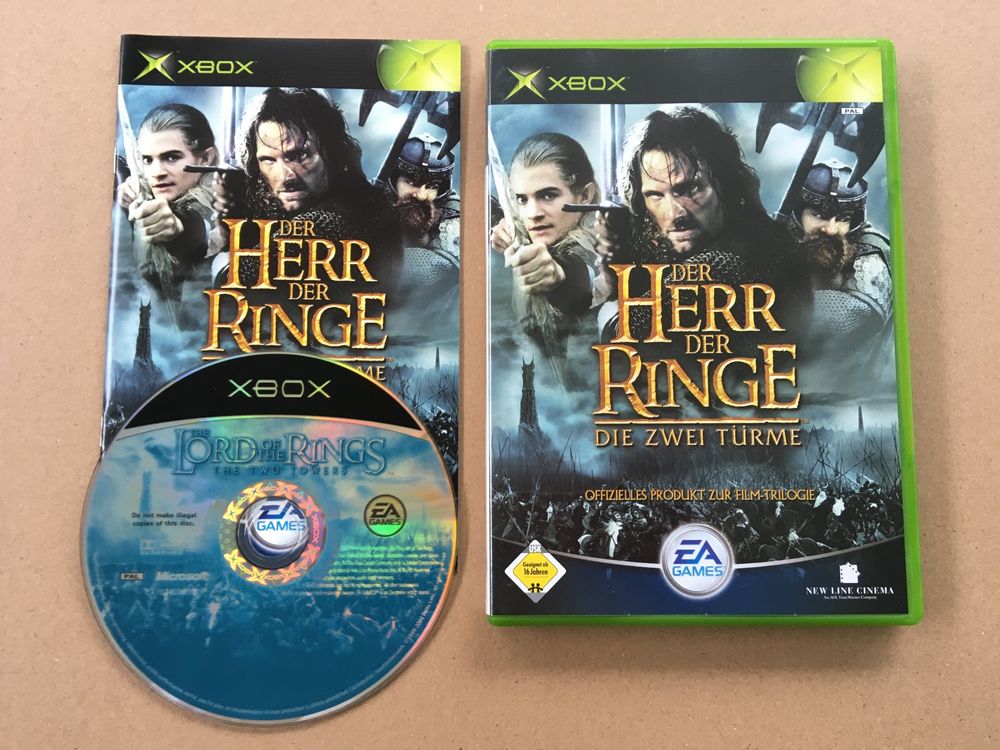 HERR DER RINGE ZWEI TÜRME für Xbox (Gebraucht) in St.Gallen für CHF 11. ...