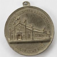 Medaille Eidg. Sängerfest 1868 Solothurn